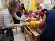 Dýňování s rodiči